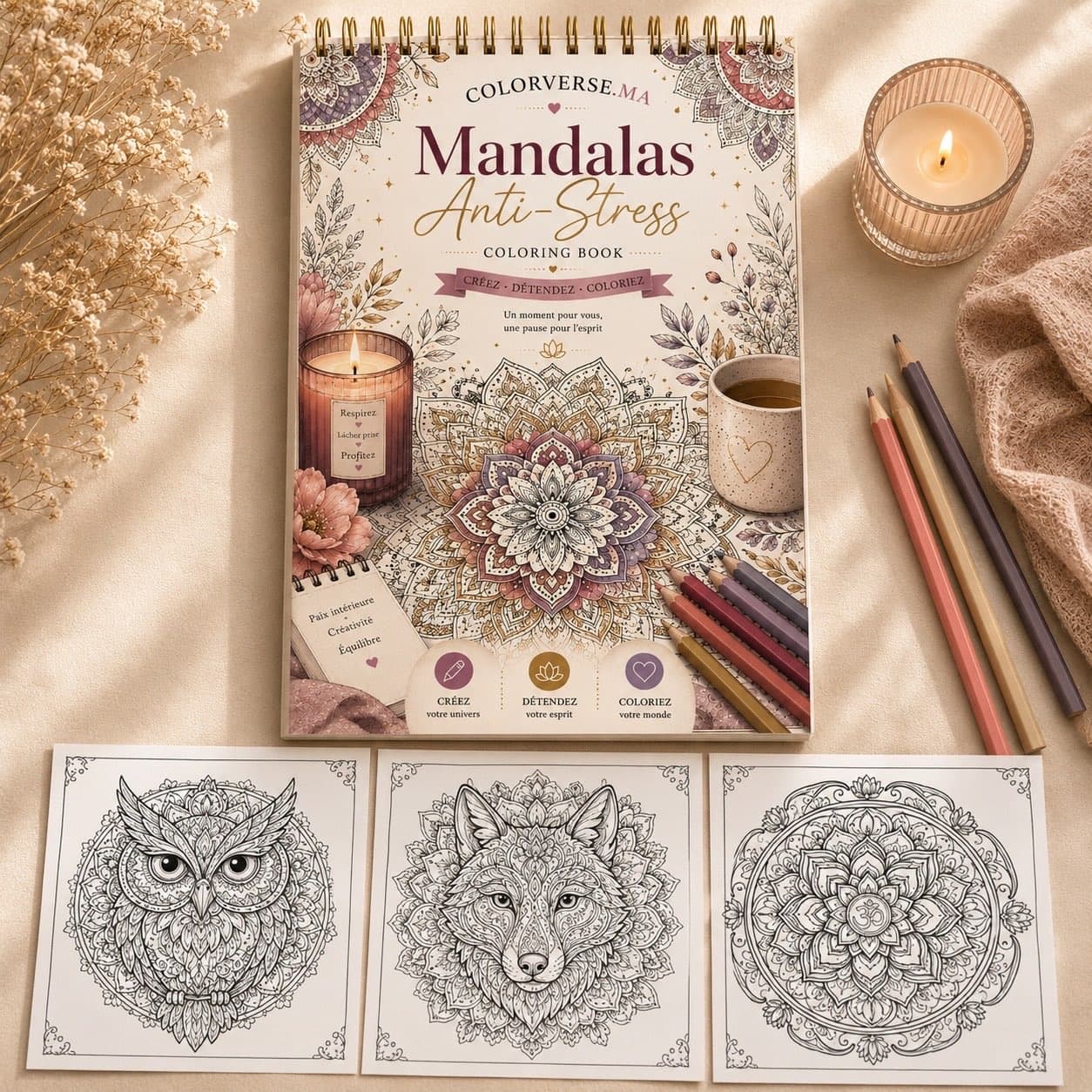 Mandalas Anti-Stress